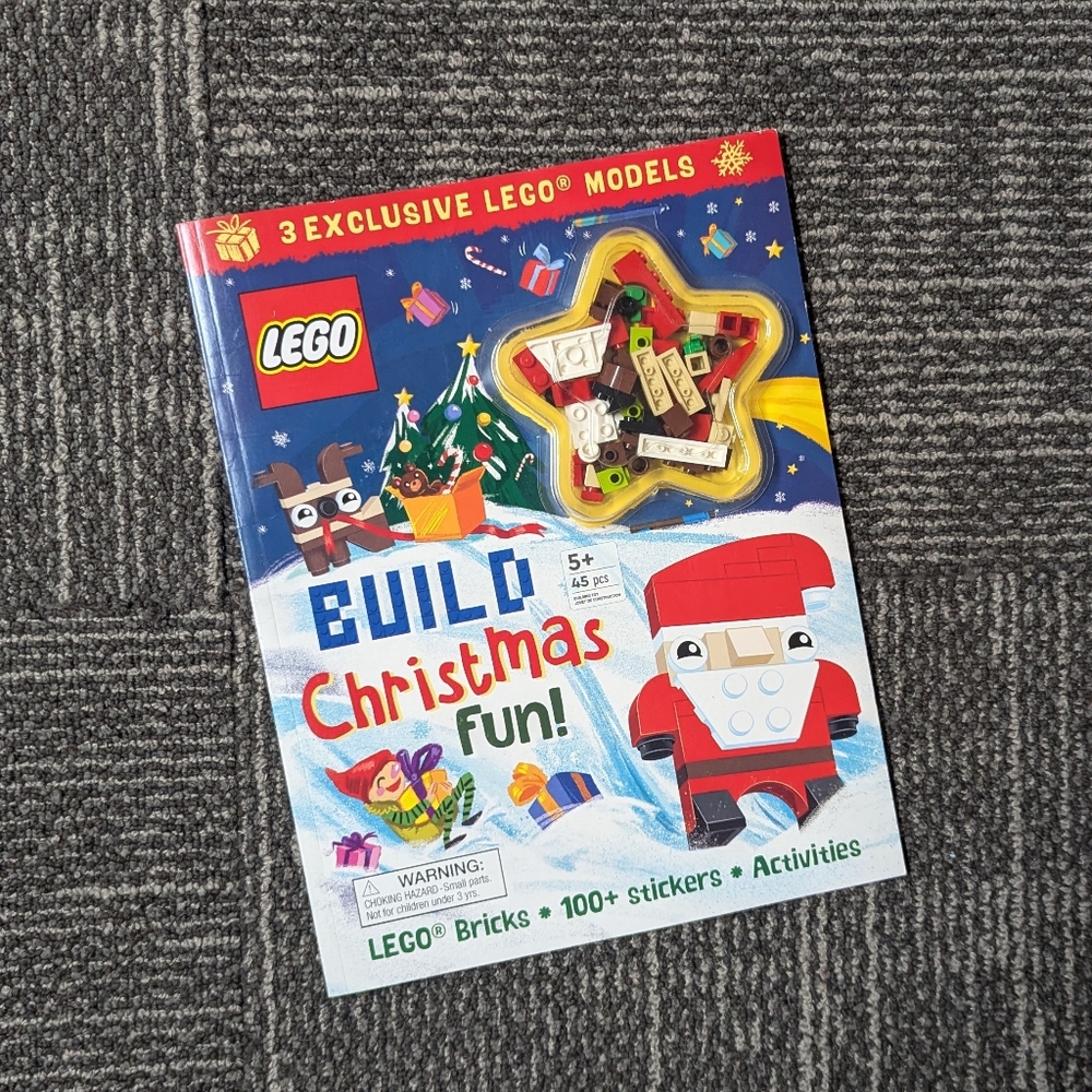 NEW LEGO Christmas set and book
